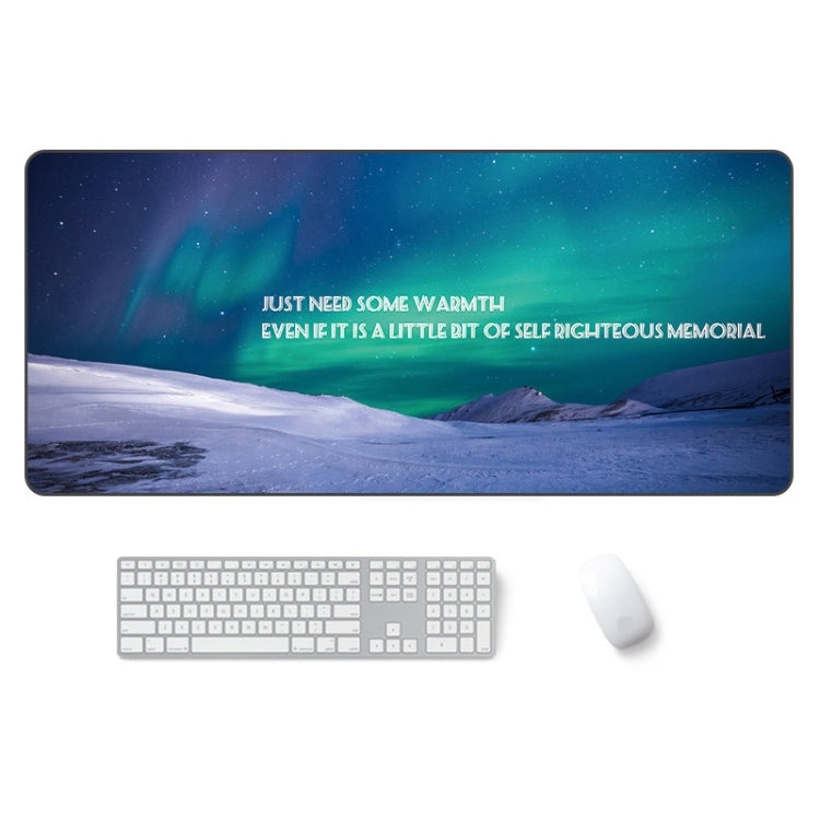 AM-DM01 Rubber Protect The Wrist Anti-Slip Office Study Mouse Pad, 400x900x4mm, 400x900x5mm