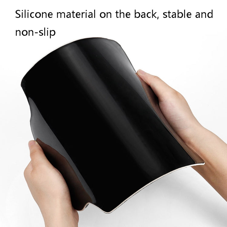 Baona Wrist Mouse Pad Memory Cotton Mouse Pad, Gay, Black, Pink, Navy, Blue