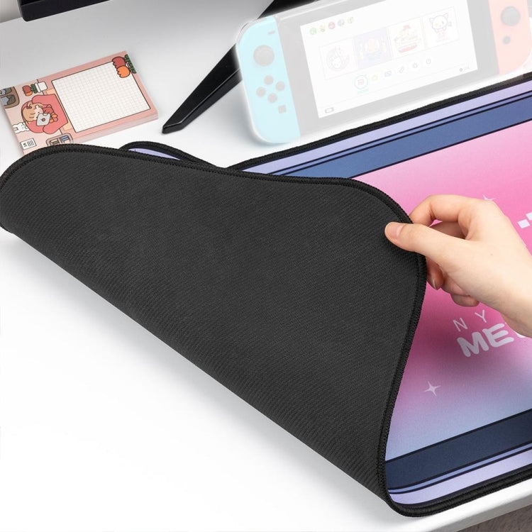 Cute Cat Ear Computer Keyboard Desk Pad Mouse Pad, 400 x 800 x 2mm, 400 x 800 x 3mm