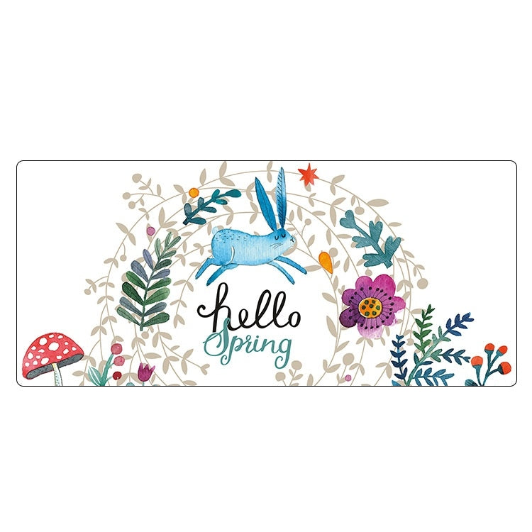 Cute Cartoon Non-Slip Desk Mat, Size:, 300 x 800 x 1.5mm Not Overlocked, 300 x 800 x 2mm Seaming, 300 x 800 x 3mm Seaming, 300 x 800 x 4mm Seaming