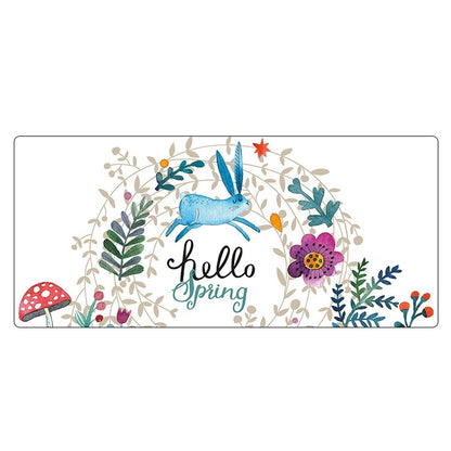 Cute Cartoon Non-Slip Desk Mat, Size:, 300 x 800 x 1.5mm Not Overlocked, 300 x 800 x 2mm Seaming, 300 x 800 x 3mm Seaming, 300 x 800 x 4mm Seaming