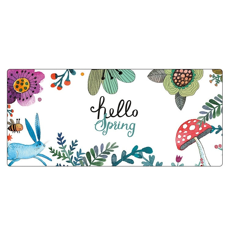 Cute Cartoon Non-Slip Desk Mat, Size:, 300 x 800 x 1.5mm Not Overlocked, 300 x 800 x 2mm Seaming, 300 x 800 x 3mm Seaming, 300 x 800 x 4mm Seaming