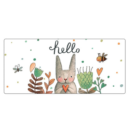 Cute Cartoon Non-Slip Desk Mat, Size:, 300 x 800 x 1.5mm Not Overlocked, 300 x 800 x 2mm Seaming, 300 x 800 x 3mm Seaming, 300 x 800 x 4mm Seaming