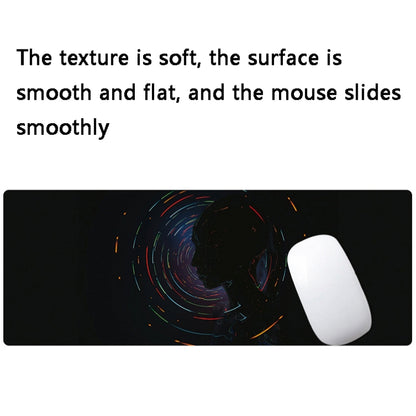 Hand-Painted Fantasy Pattern Mouse Pad, Size:, 300 x 800 x 1.5mm Not Overlocked, 300 x 800 x 2mm Seaming, 300 x 800 x 3mm Seaming, 300 x 800 x 4mm Seaming