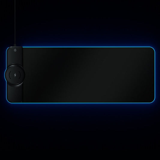 K9186 Multifunctional RGB Lighting Mouse Pad With Wireless Charger