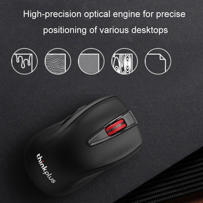 Lenovo Thinkplus High-Precision Wireless Mouse Ergonomic Design Gaming Office Mouse, Gaming Mice