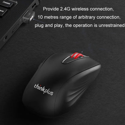 Lenovo Thinkplus High-Precision Wireless Mouse Ergonomic Design Gaming Office Mouse, Gaming Mice