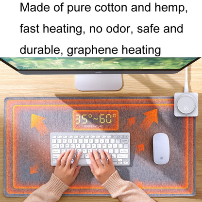 Joyroom JR-CY335 220V Smart Office Desktop Heating Thermostatic Mouse Pad, US Plug, 60x36cm