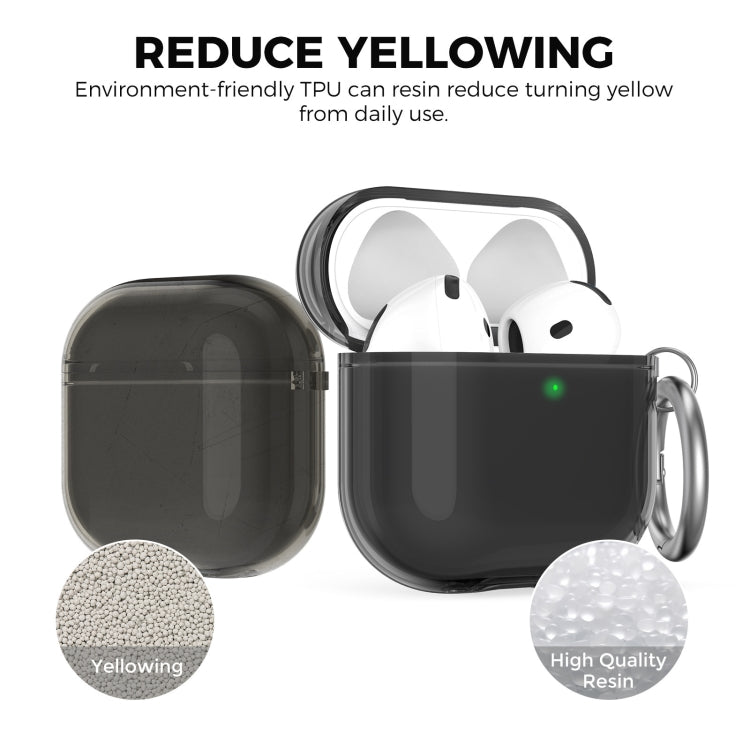 For Airpods 4 AhaStyle WG164 Earphone Anti-Drop TPU Split Protective Case