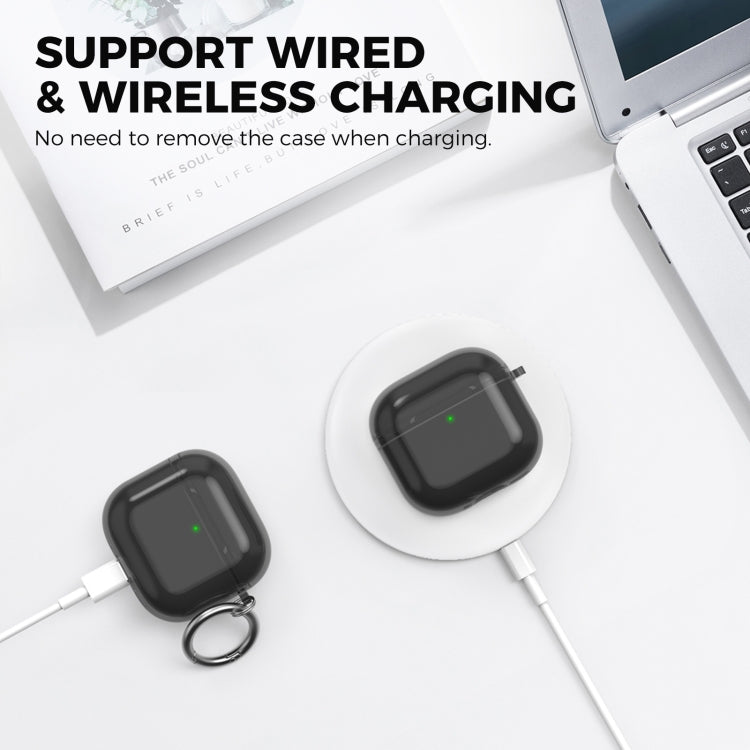 For Airpods 4 AhaStyle WG164 Earphone Anti-Drop TPU Split Protective Case