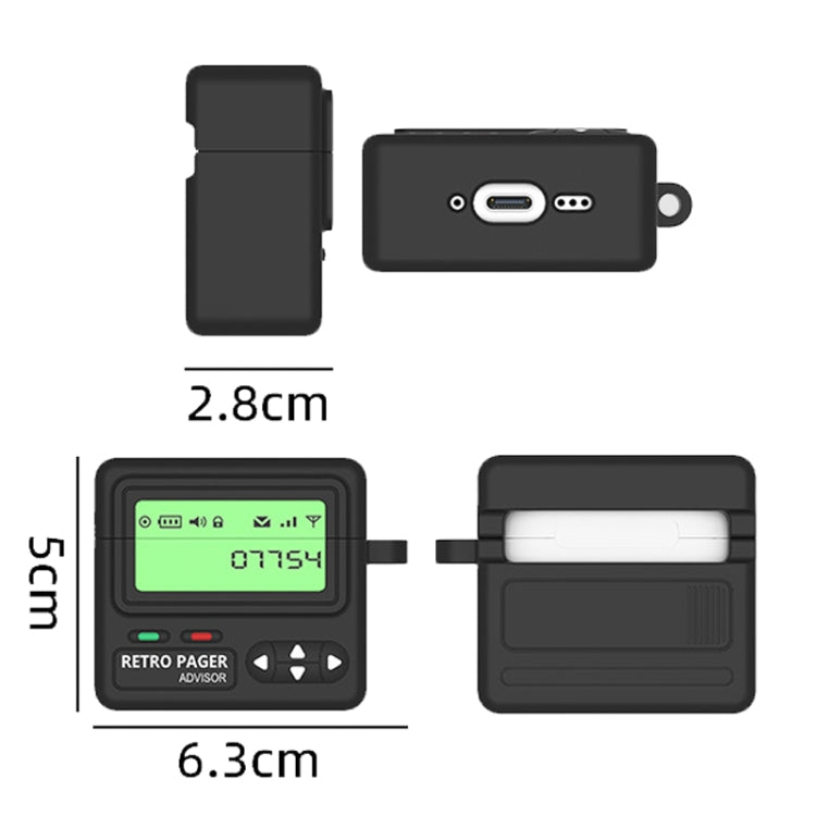 BB Machine Modeling Silicone Earphone Protective Case, For AirPods 4