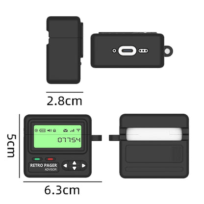 BB Machine Modeling Silicone Earphone Protective Case, For AirPods 4