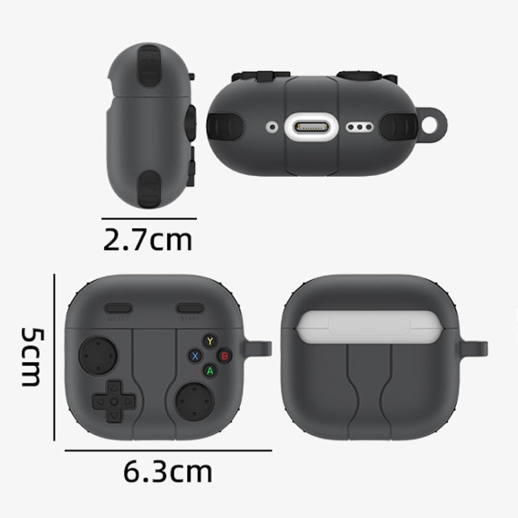 Gaming Console Styling Silicone Earphone Protective Case, For AirPods 4