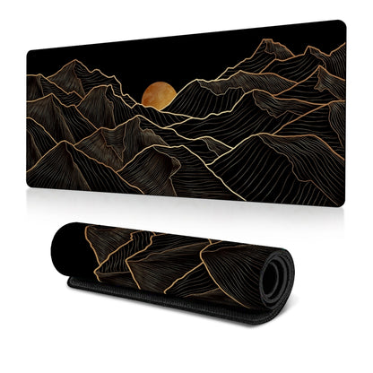 Big Wave Gaming Mouse Pad Non-Slip Rubber Desk Mat, 300x600x2mm, 300x700x3mm, 300x800x2mm, 300x800x3mm