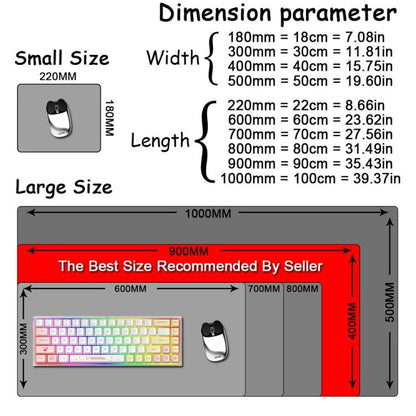 Large Abstract Mouse Pad Gamer Office Computer Desk Mat, 300x600x2mm, 300x700x2mm, 300x800x2mm, 400x900x2mm