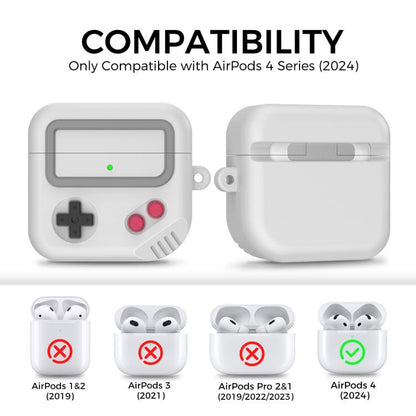 For AirPods 4 AhaStyle JY21 Silicone Earphone Protective Case Split Drip Cartoon Personalized Protective Case