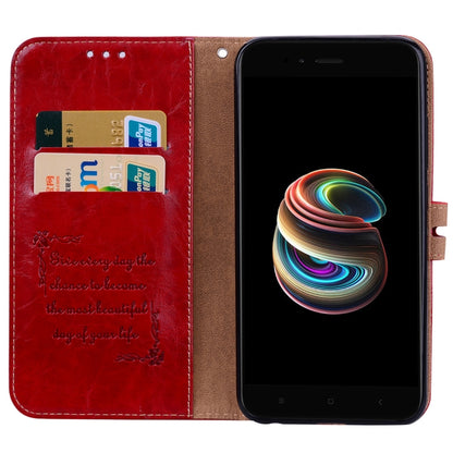 For Xiaomi  Mi A1 & 5X Business Style Oil Wax Texture Horizontal Flip Leather Case with Holder & Card Slots & Wallet & Lanyard, For Xiaomi Mi A1, For Xiaomi Mi A1 & 5X