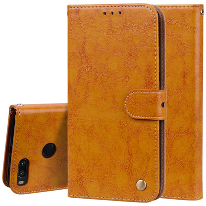 For Xiaomi  Mi A1 & 5X Business Style Oil Wax Texture Horizontal Flip Leather Case with Holder & Card Slots & Wallet & Lanyard, For Xiaomi Mi A1, For Xiaomi Mi A1 & 5X