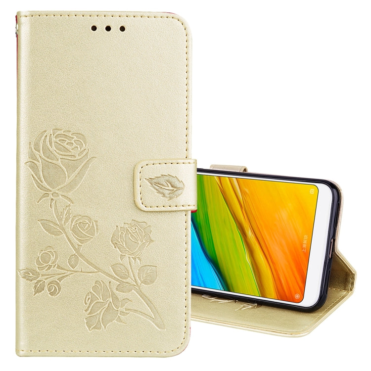 For Xiaomi Redmi 5 Plus Rose Embossed Horizontal Flip Environmental PU Leather Case with Holder & Card Slots & Wallet, For Xiaomi Redmi 5 Plus, For Redmi 5 Plus