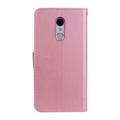For Xiaomi Redmi 5 Plus Rose Embossed Horizontal Flip Environmental PU Leather Case with Holder & Card Slots & Wallet, For Xiaomi Redmi 5 Plus, For Redmi 5 Plus