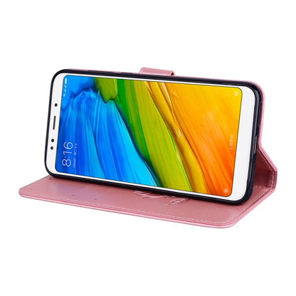 For Xiaomi Redmi 5 Plus Rose Embossed Horizontal Flip Environmental PU Leather Case with Holder & Card Slots & Wallet, For Xiaomi Redmi 5 Plus, For Redmi 5 Plus
