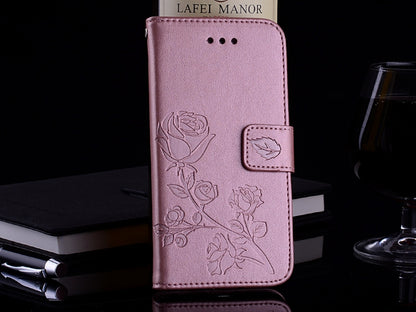 For Xiaomi Redmi 5 Plus Rose Embossed Horizontal Flip Environmental PU Leather Case with Holder & Card Slots & Wallet, For Xiaomi Redmi 5 Plus, For Redmi 5 Plus