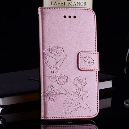 Rose Embossed Horizontal Flip PU Leather Case for Xiaomi Pocophone F1 , with Holder & Card Slots & Wallet, For Poco F1, For Xiaomi Poco F1
