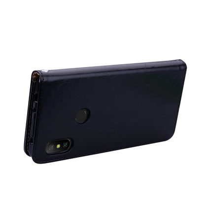 Business Style Oil Wax Texture Horizontal Flip Leather Case for Xiaomi Redmi Note 6 Pro, with Holder & Card Slots & Wallet, For Xiaomi Redmi Note 6 Pro
