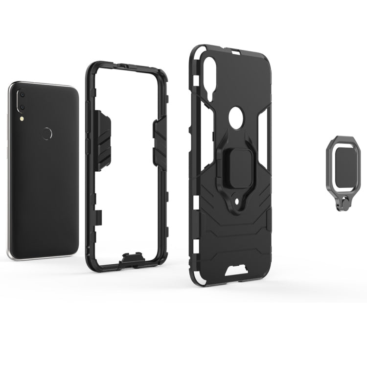 PC + TPU Shockproof Protective Case for Xiaomi Mi Play, with Magnetic Ring Holder, For Xiaomi Mi Play, Xiaomi Mi Play