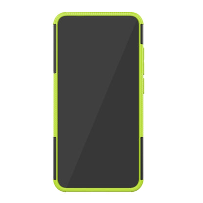 Shockproof  PC + TPU Tire Pattern Case for Xiaomi Mi 8 Lite, with Holder, For Xiaomi Mi 8 Lite