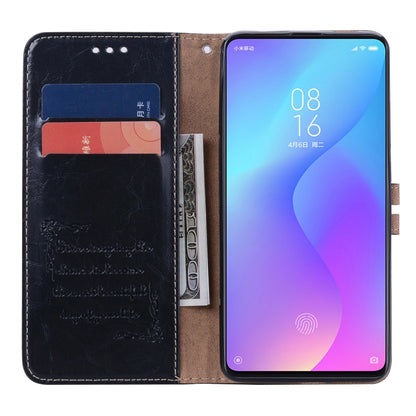 Business Style Oil Wax Texture Horizontal Flip Leather Case for Xiaomi Redmi K20 / K20 Pro, with Holder & Card Slots & Wallet, For Xiaomi Redmi K20 / K20 Pro