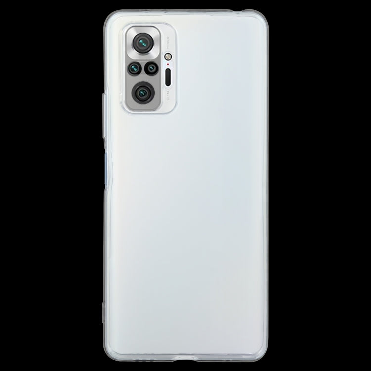For Xiaomi Redmi Note 10 Pro 0.75mm Ultra-thin Transparent TPU Soft Protective Case, For Xiaomi Redmi Note 10 Pro