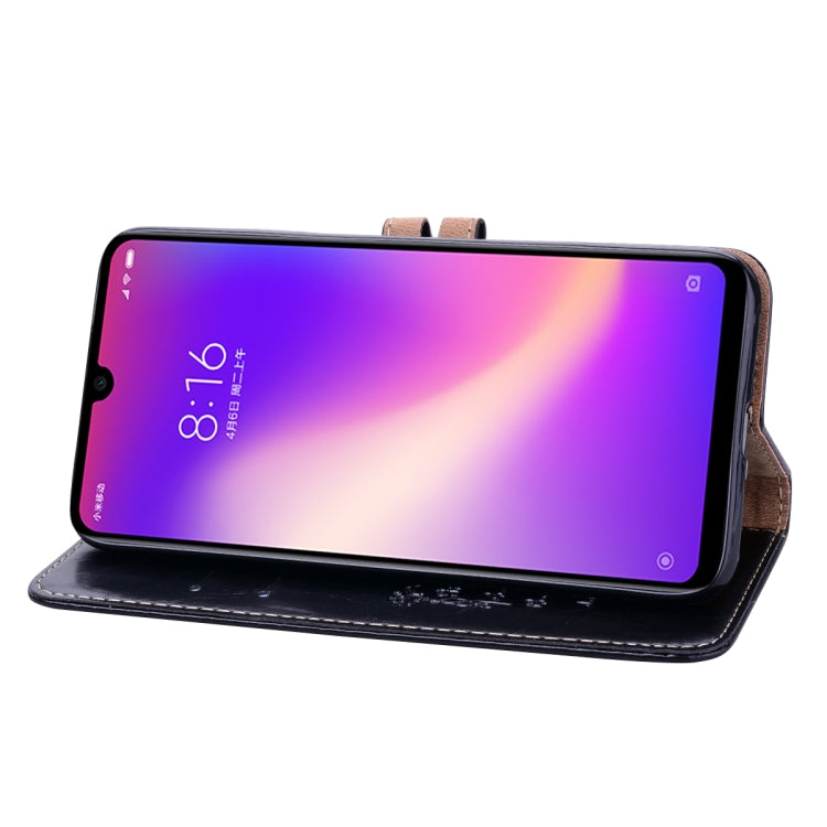 Business Style Oil Wax Texture Horizontal Flip Leather Case for Xiaomi Redmi 7, with Holder & Card Slots & Wallet, For Xiaomi Redmi 7