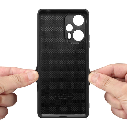 Denior PU Back Cover Card Slot Holder Phone Case For Xiaomi Redmi Note 12 Turbo / Poco F5, For Xiaomi Redmi Note 12 Turbo / Poco F5