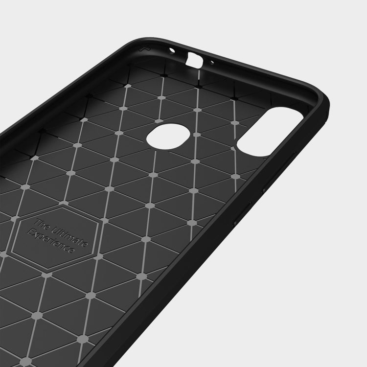 Brushed Texture Carbon Fiber TPU Case for Xiaomi Redmi Note 7 / Redmi Note 7 Pro, For Redmi Note 7, Xiaomi Redmi Note 7