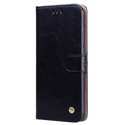 Business Style Oil Wax Texture Horizontal Flip Leather Case for Xiaomi Redmi Note7, with Holder & Card Slots & Wallet, For Xiaomi Redmi Note7